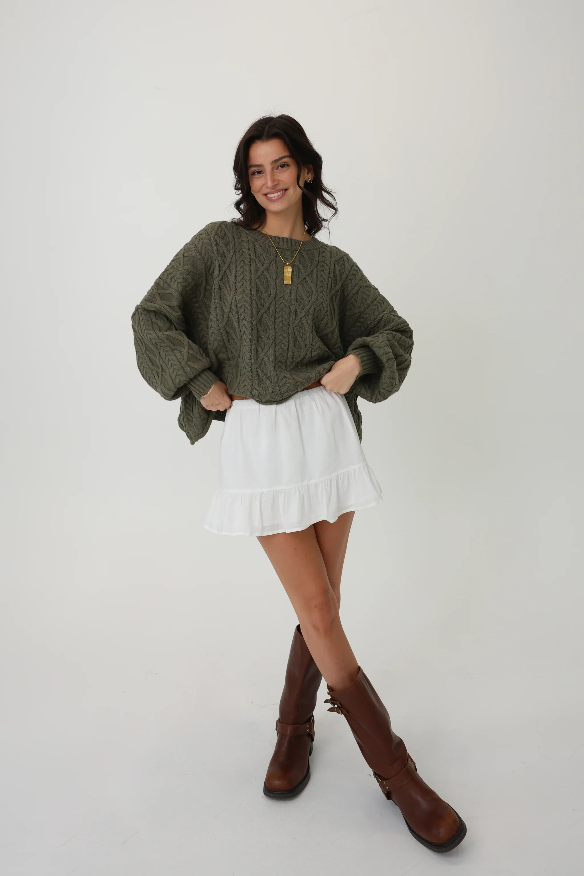 Only Girl Skirt | Grey Bandit