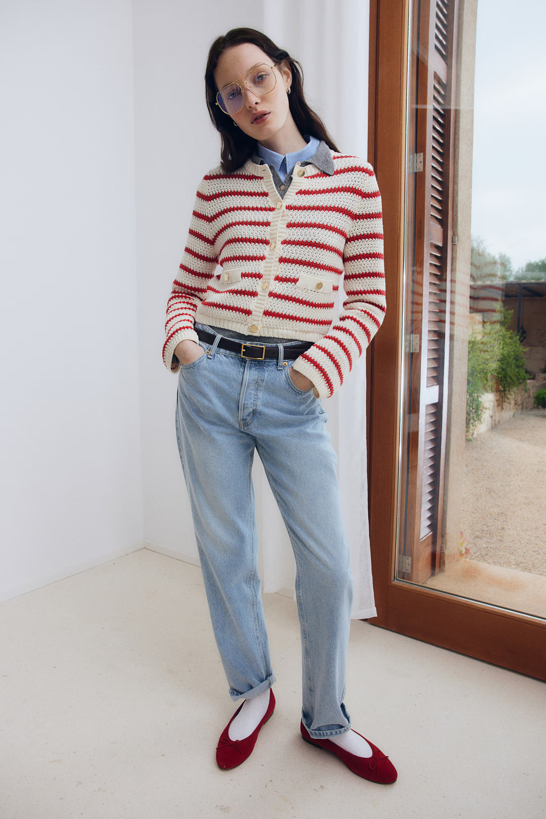 Textured Knit Cardigan | H&M (AU)