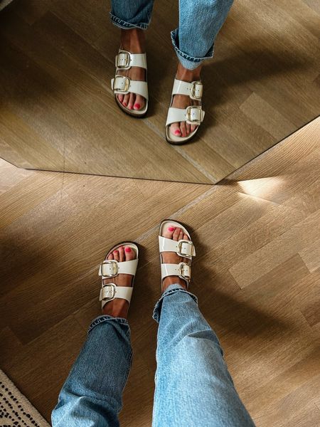 When the temps reach 60 these Birkenstocks will be on repeat! They are super comfortable and perfect for spring into summer weather! 

#LTKstyletip #LTKSeasonal