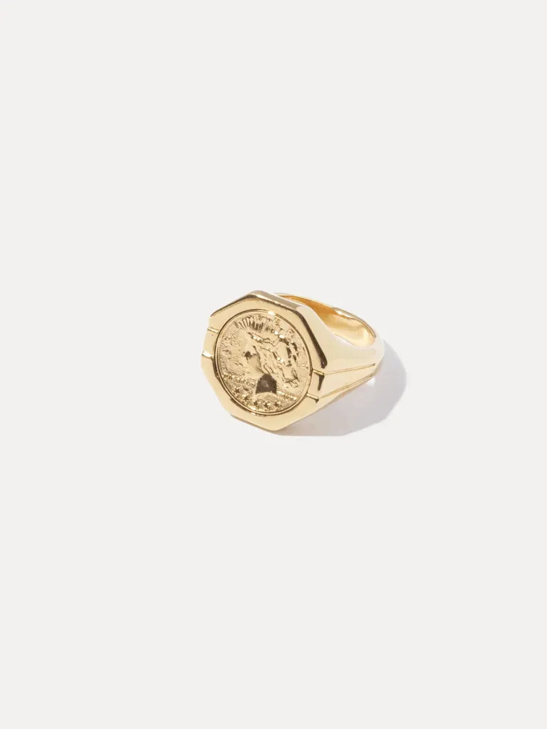 COIN SIGNET RING | FashionPass