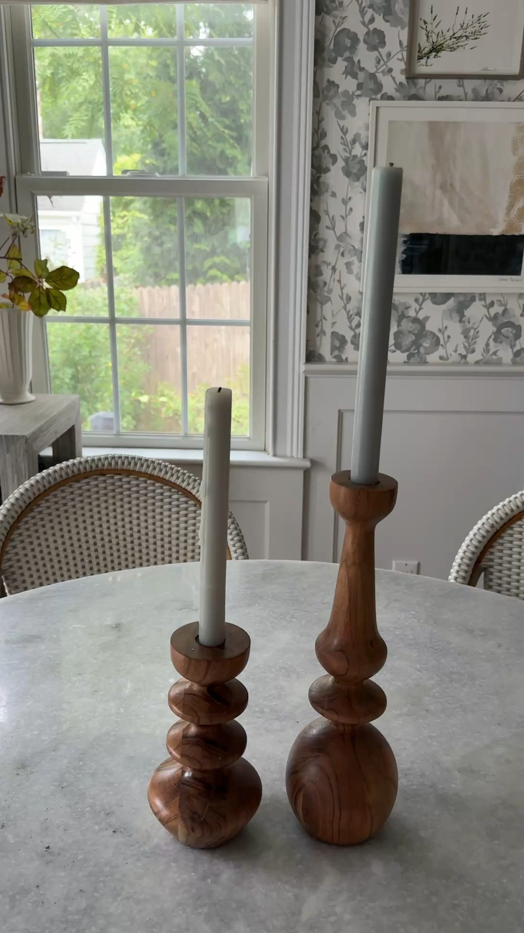If you but just one set of candlesticks for fall, I’d recommend these from @Anthropologie ! The wood is gorgeous (this is the natural colorway) and the shape is so pretty. I have the small and medium size here!

#LTKHome #LTKSeasonal #LTKdayinmylife