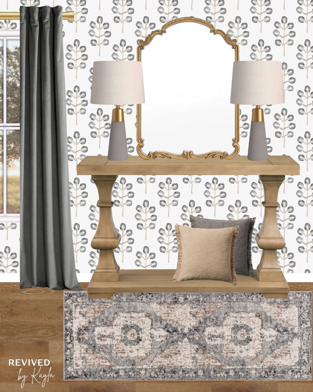 Shop this grey and beige entryway or hallway design during Wayfair’s 5 Days of Deals 🩶 Up to 70% off for 5 days only, ends Oct 14th!

#homedecor #homedesign #entrywaydecor #hallwaydecor #entrywayfurniture #furniture #wallpaper #consoletable #lamps #runnerrug #throwpillows #curtains
#wayfair #wayfairpartner #ad @wayfair

#LTKHome #LTKFindsUnder100 #LTKSaleAlert