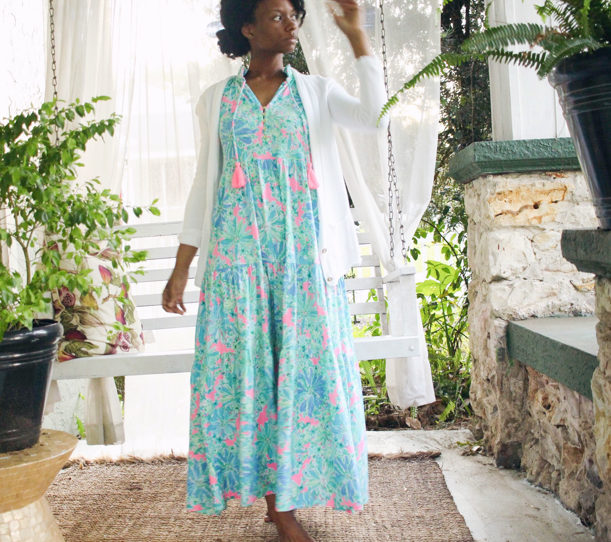 Preppy spring dress. Great for church or Saturday brunch 

#LTKSeasonal #LTKstyletip #LTKGiftGuide