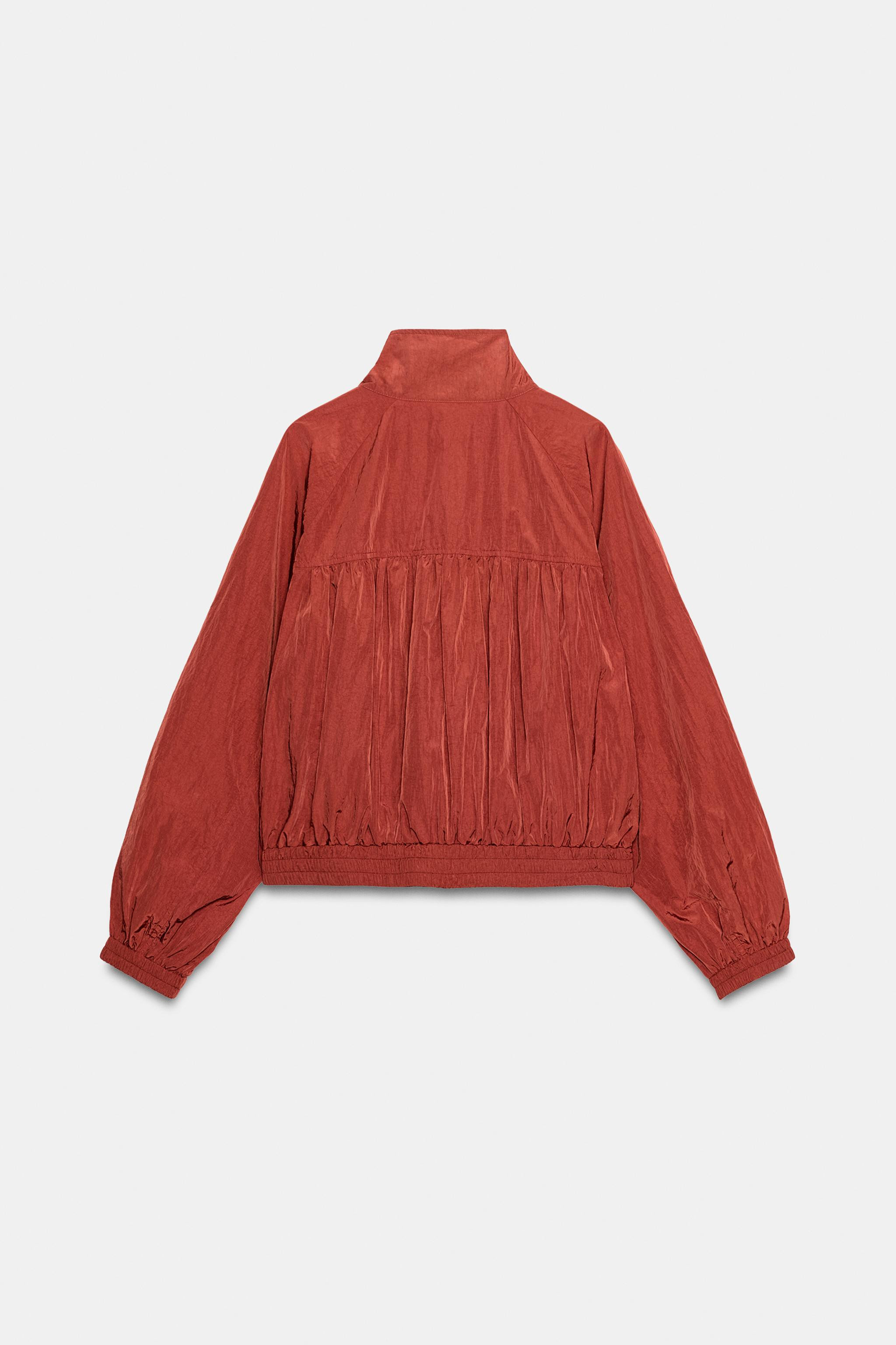 HIGH NECK BOMBER JACKET | Zara UK