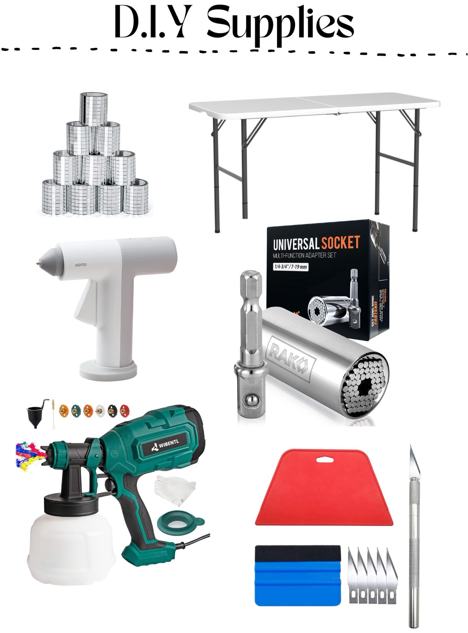 Crafting dreams come to life with these must-have DIY supplies! ✂️🎨 From sparkly accents to trusty tools, everything you need to make magic happen is right here. Ready to get creative? #DIYEssentials #CraftLife #GetCreative”

#LTKHoliday #LTKParties #LTKHome