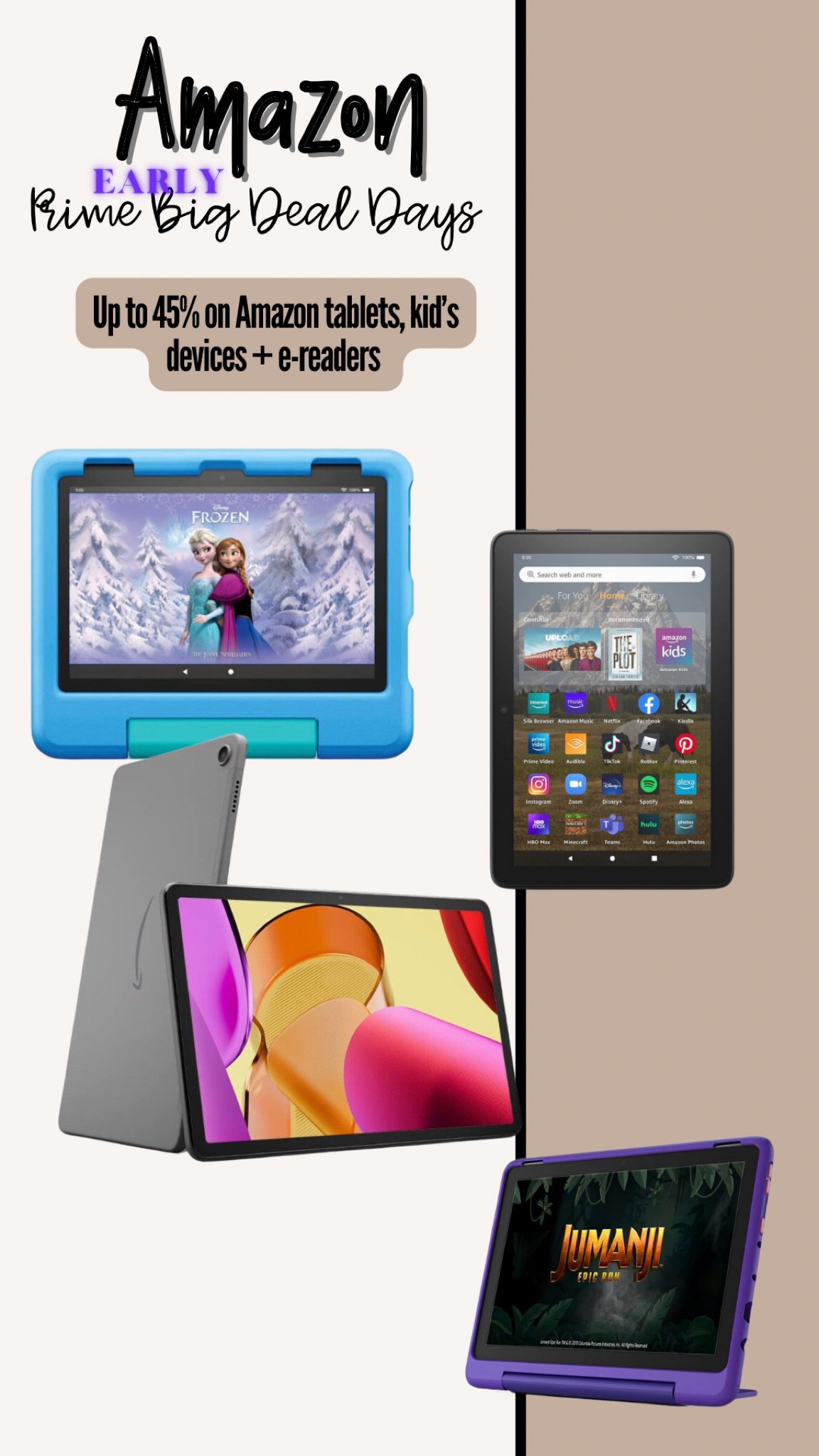 Amazon Prime Early Big Deals Day! — #AmazonPrime #AmazonTablets #FireTablet #Ereaders #KidsTablets #AmazonTech #TechDeals

#LTKfamily #LTKxPrime #LTKkids