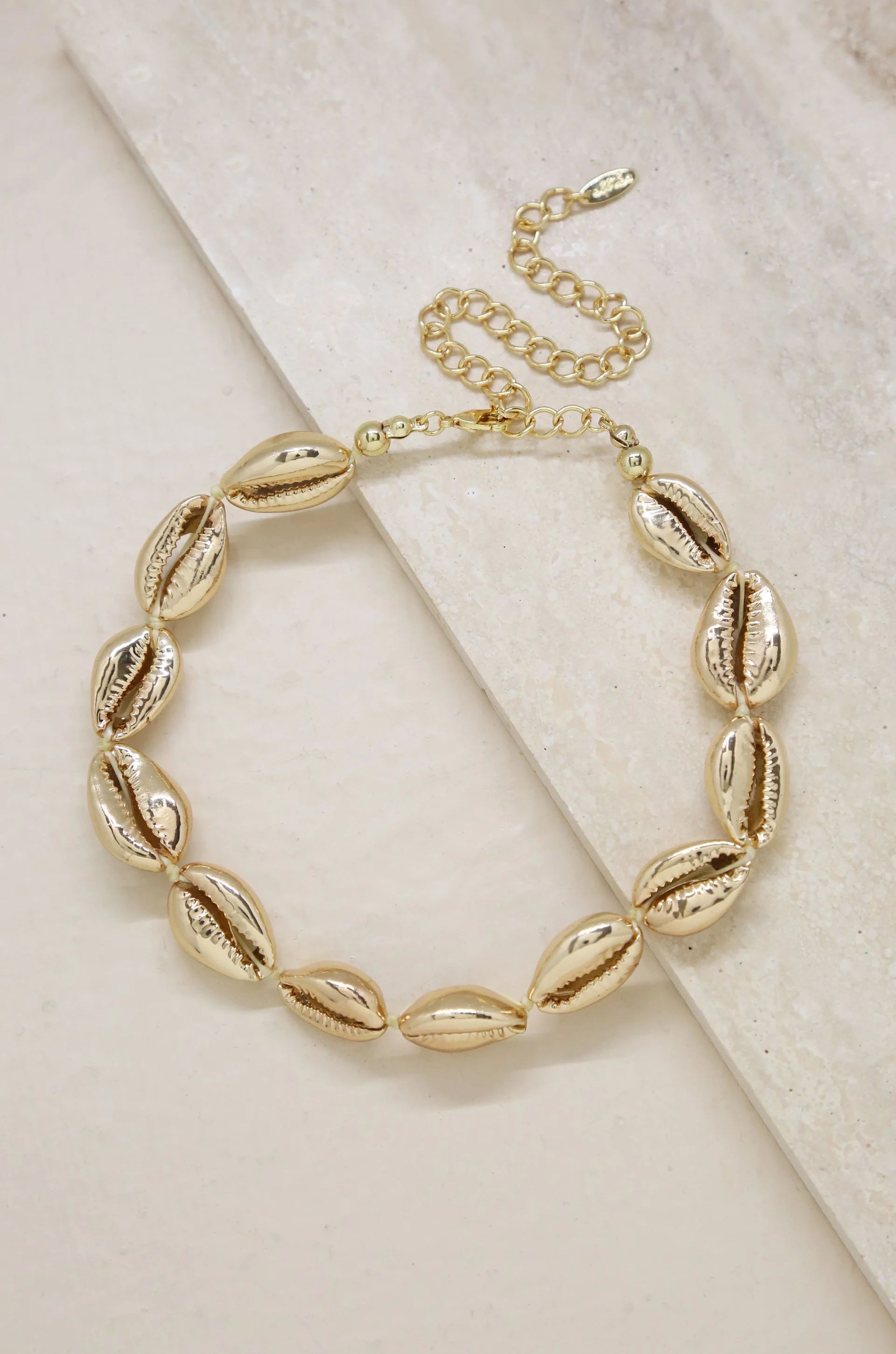 Cowrie Shell 18k Gold Plated Necklace | Ettika