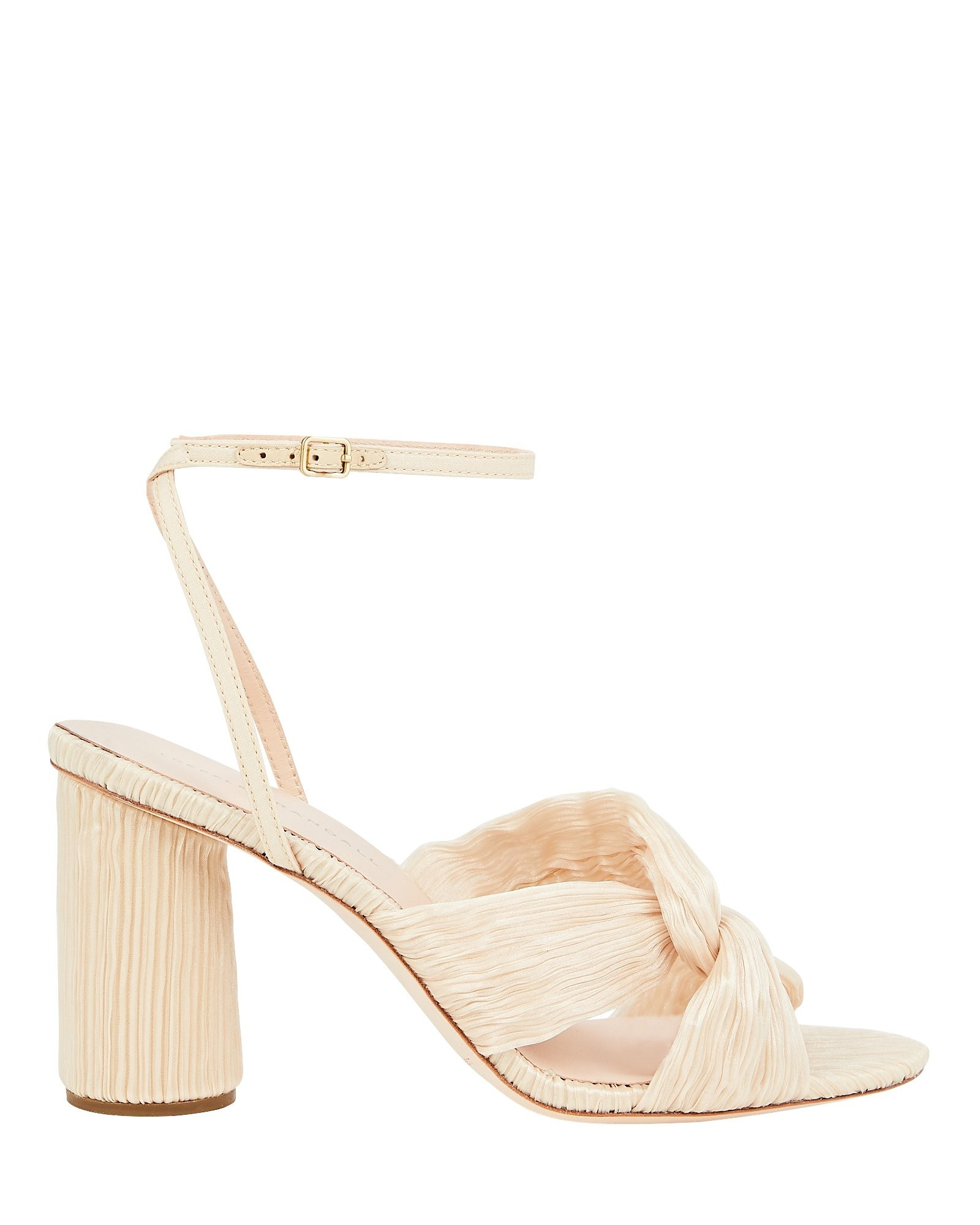 Reed 90 Twisted Pleated Sandals | INTERMIX