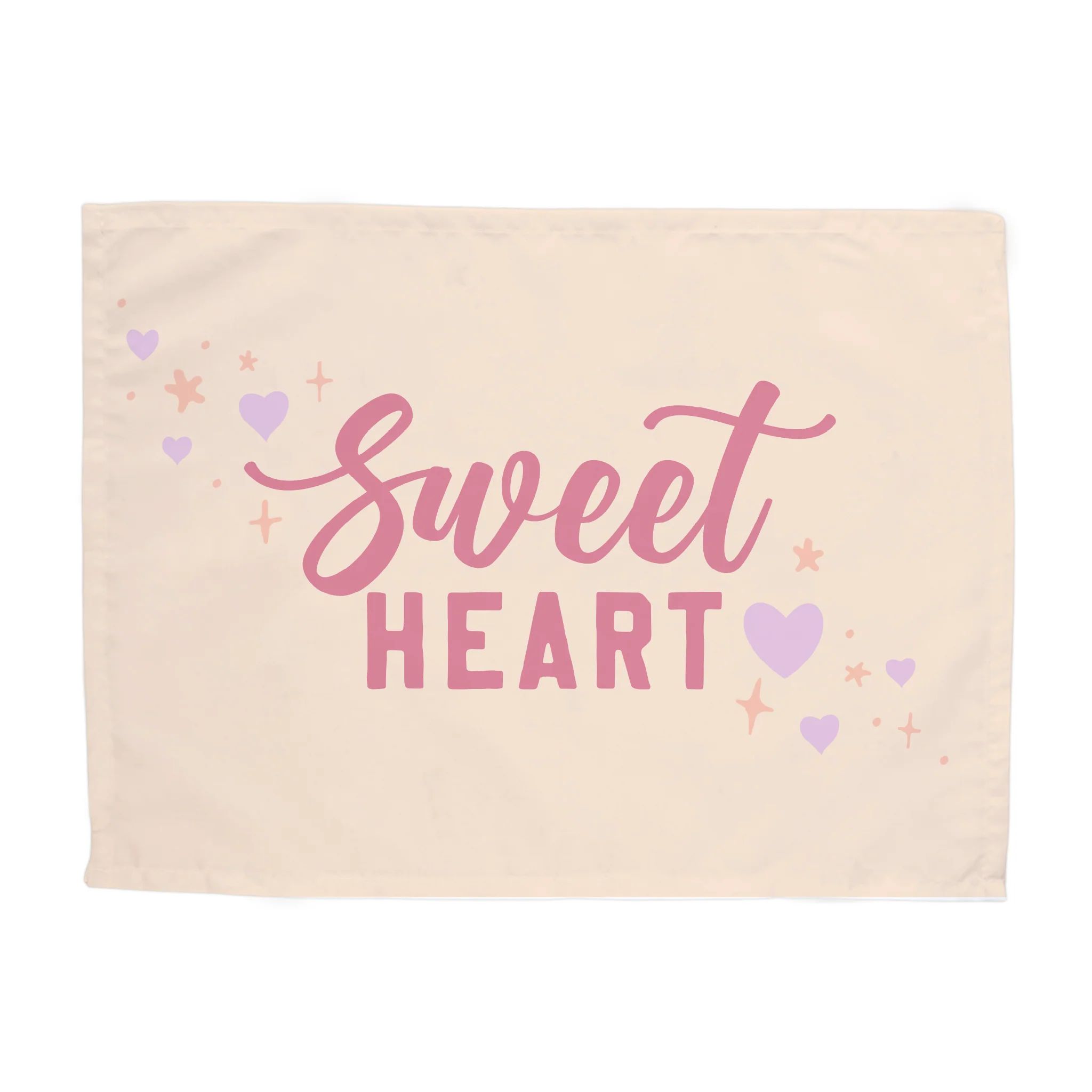 Sweet Heart Girl Banner | Hunny Prints