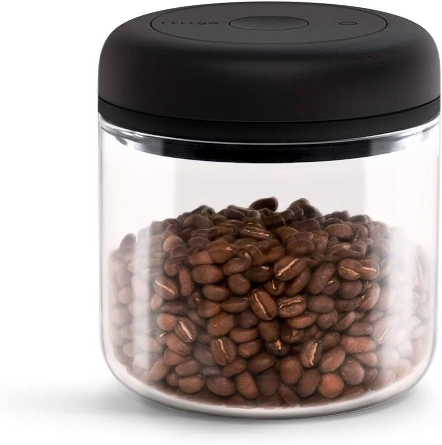 Fellow Atmos Vacuum Coffee Canister & Food Storage Container - 0.7 Liter Canister holds up to 11 ... | Amazon (US)