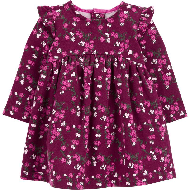Baby Floral Fleece Dress | Carter's