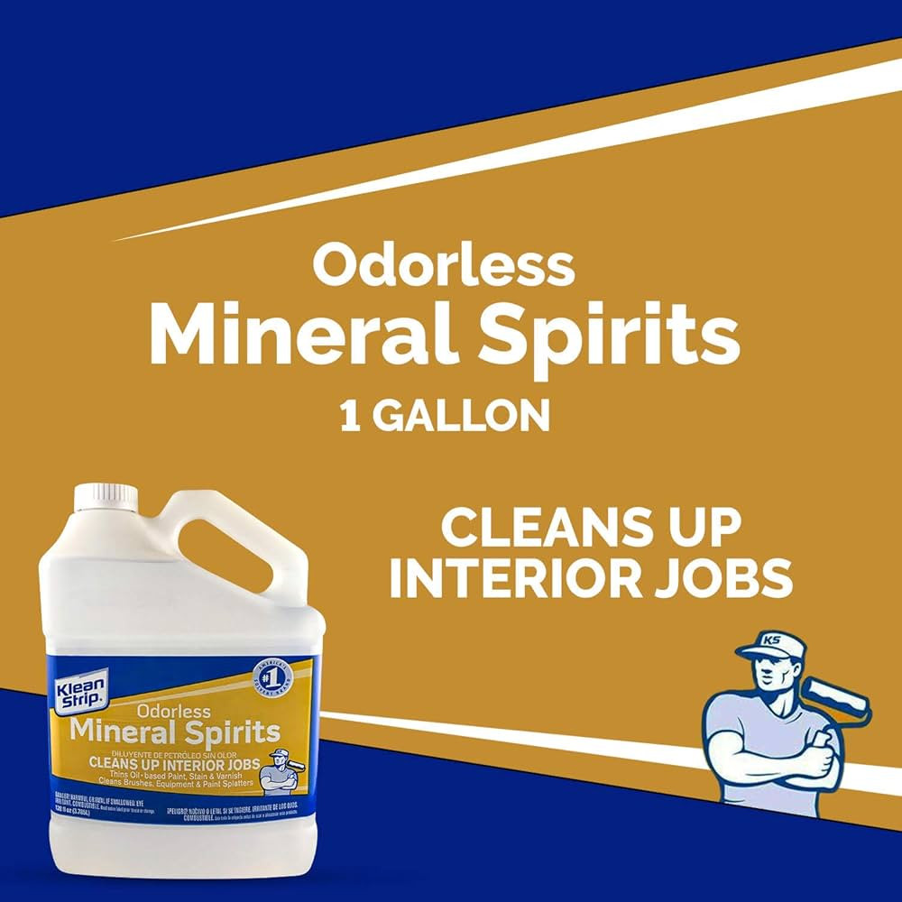 KLEAN-STRIP GKSP94214 Odorless Mineral Spirits, 1-Gallon | Amazon (US)