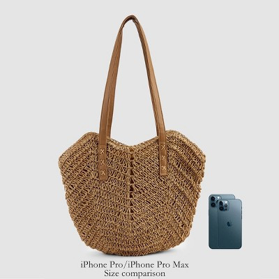 Women's City Vacay Woven Bag - Cupshe-F-Brown | Target
