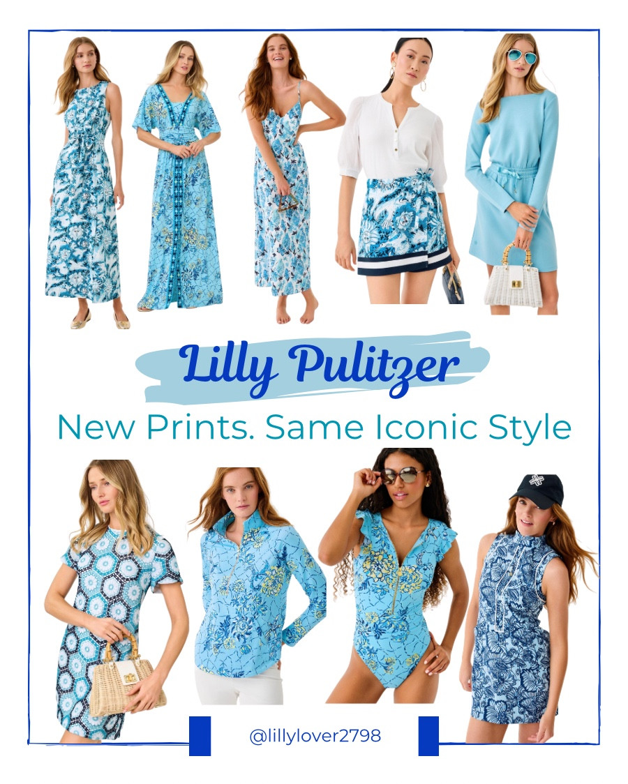 
New Prints. Same Iconic Style. 🌊💙
Lilly Pulitzer just dropped the prettiest new arrivals and I’m obsessed with these bright blues, fresh florals, and easy silhouettes. From breezy maxi dresses to chic everyday pieces and resort-ready swim, these are perfect for vacation, spring events, and warm-weather days ahead.

If you love bold color, classic prints, and effortless polish, this collection is a must-see ✨

Lilly Pulitzer is making these new arrivals even sweeter with a gift with purchase 👀✨

🛍️ Spend $200 and receive a printed terry towel
🛍️ Spend $400 and receive a printed mesh tote

🛍️ Tap to shop all my favorite new Lilly Pulitzer finds!

#lillypulitzer
#lillylove
#resortwear
#vacationstyle
#springfashion
#summerstyle
#printedperfection
#colorfulfashion
#resortchic
#womensfashion
#ltkstyle
#ltkfinds
#ltkseasonal

Lilly Pulitzer new arrivals, Lilly Pulitzer dresses, resort wear, spring fashion, summer outfits, vacation outfits, blue dresses, floral dresses, maxi dress, casual chic outfits, women’s fashion, swimwear, beach vacation style


#LTKTravel #LTKGiftGuide #LTKSeasonal
