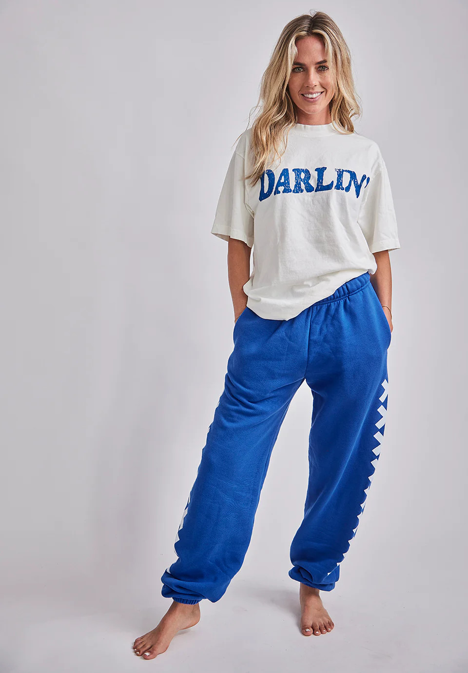 Sweatpants Plush - Blue | Darlin'