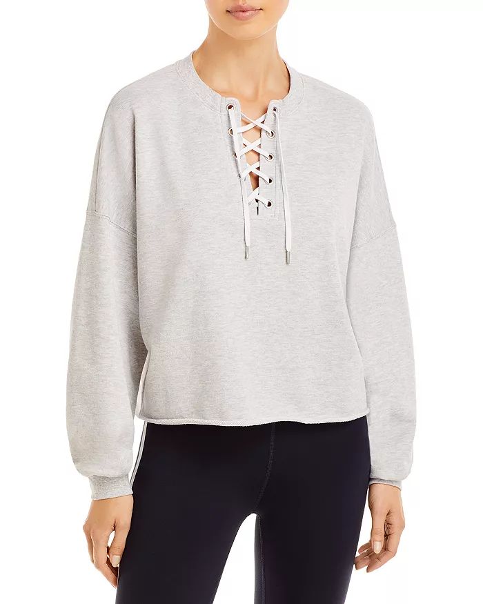 Lace Front Sweatshirt - 100% Exclusive | Bloomingdale's (US)