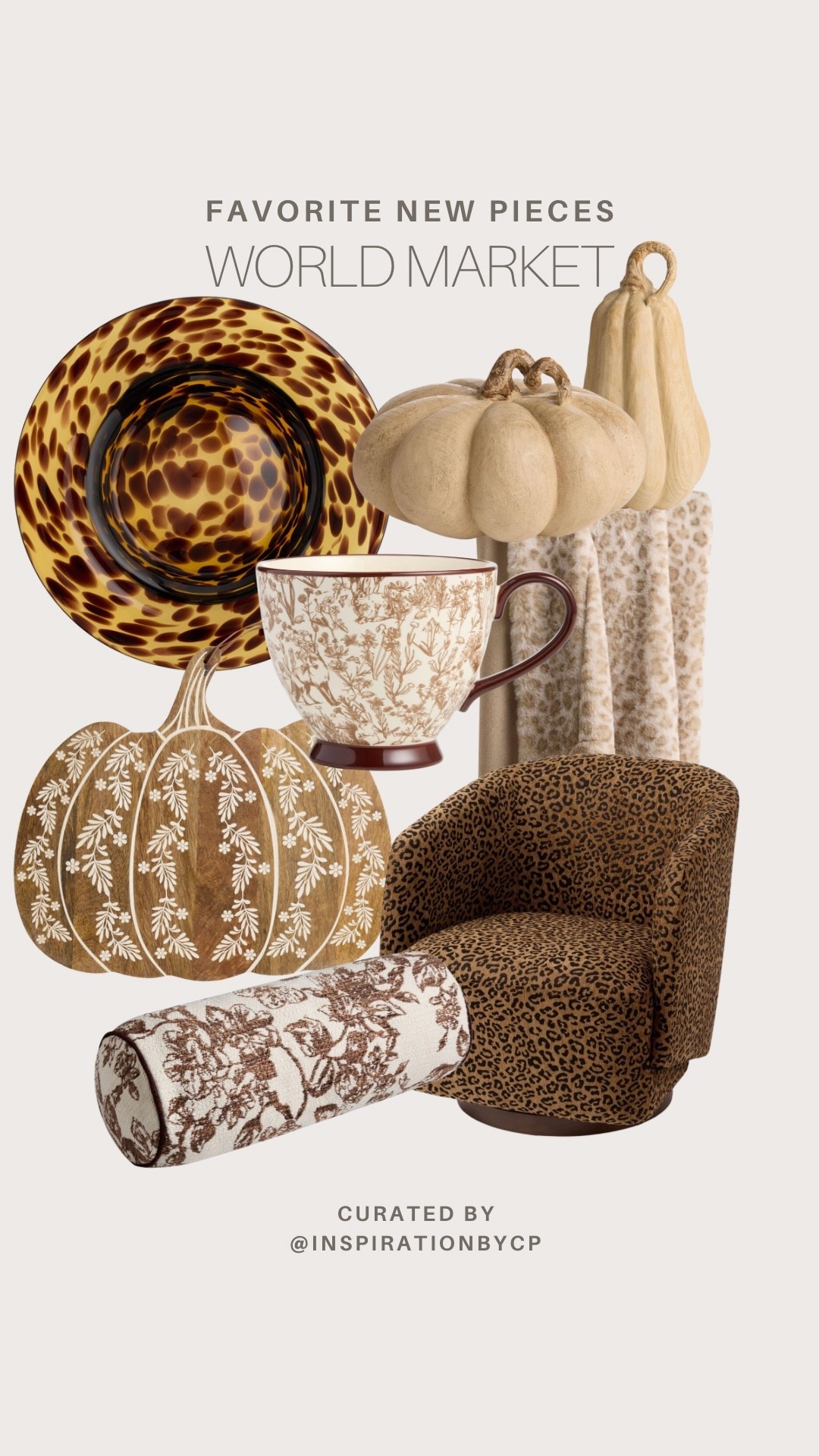 WORLD MARKET NEW ARRIVALS-perfect for Fall
#pumpkin #dinnerware #fall #throwblanket #fallprint #pillows #accentchair #chocolatebrown

#LTKSeasonal #LTKHome #LTKU