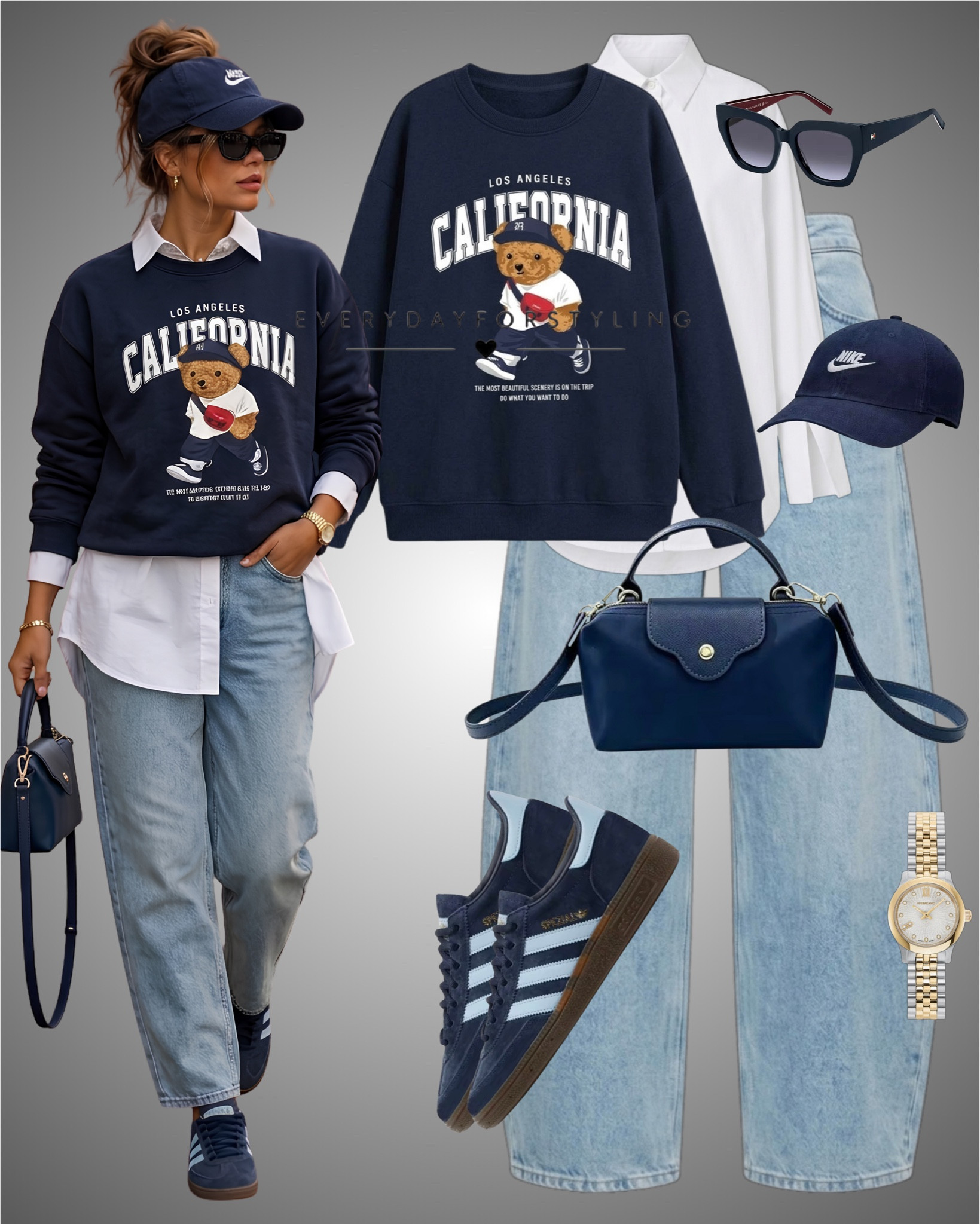 This navy sweatshirt + relaxed denim combo is the perfect everyday fall uniform 🍂

shein fall outfits, shein autumn outfits, fall outfits for women 2026, autumn outfits for women 2026, chic fall outfit ideas, autumn fashion outfit ideas, fall fashion trends 2026, autumn fashion trends 2026, shein fall fashion 2026, shein autumn fashion, casual fall outfits for women, elevated fall outfits, classy fall outfits for women, neutral fall outfits, burgundy fall outfits, fall layering outfits, trench coat fall outfit, pleated skirt fall outfit, fall workwear outfits women, uk autumn outfit ideas, us fall outfit ideas


#LTKSeasonal #LTKTravel #LTKootd