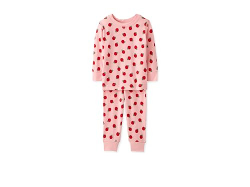 Hanna Andersson Women's Long John Pajama Set in Hannasoft (Infant/Toddler/Little Kid/Big Kid), Mini Strawberry 2T Toddler One Size | Amazon (US)