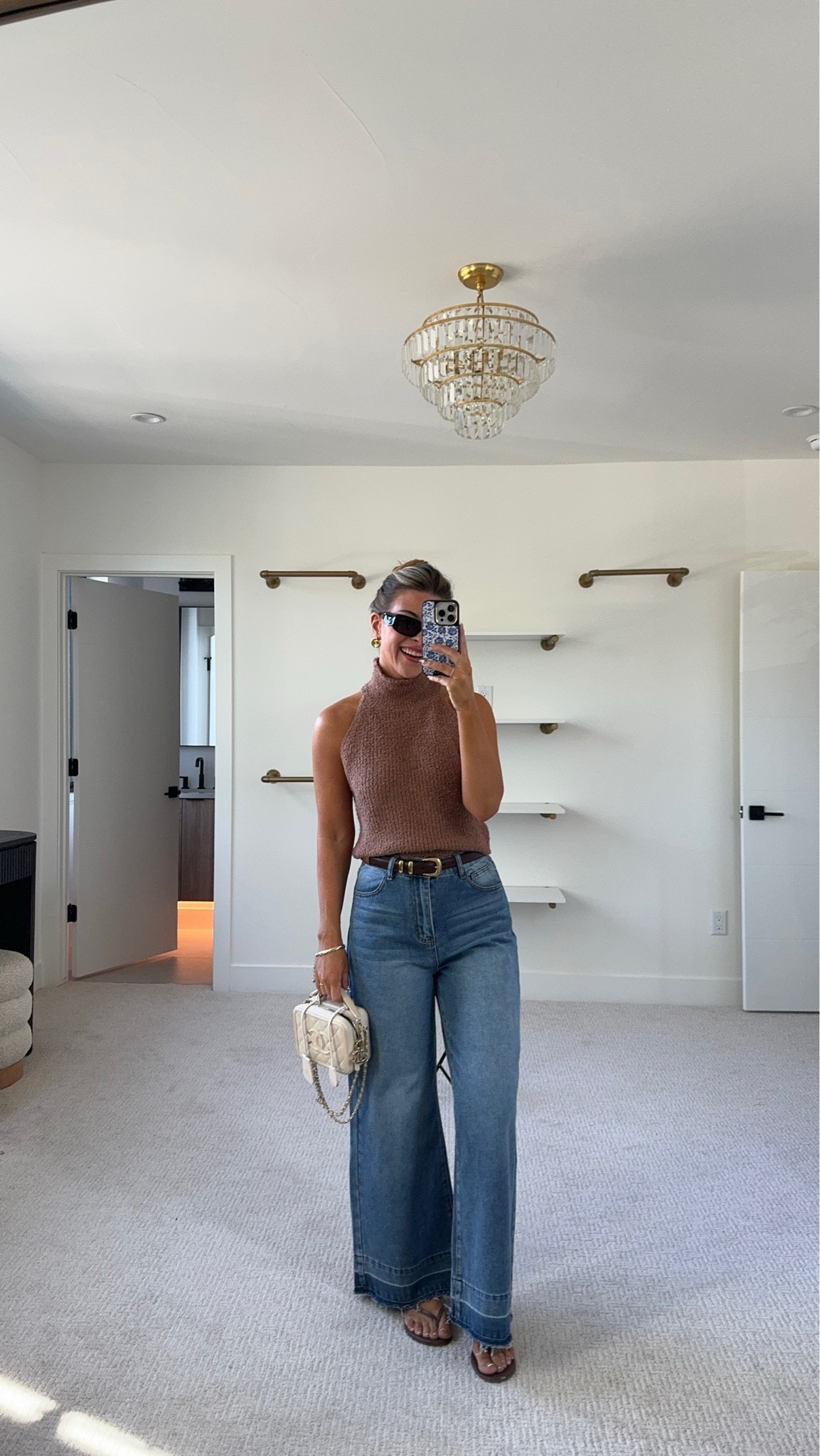 Cupshe fall capsule collection workwear look sleeveless sweater with flare denim jean

Chic15 can enjoy 15% off on orders $65+ Chic20 can enjoy 20% off on orders $109+
Electric picks code: emerson20

#LTKWorkwear #LTKSeasonal #LTKFindsUnder100