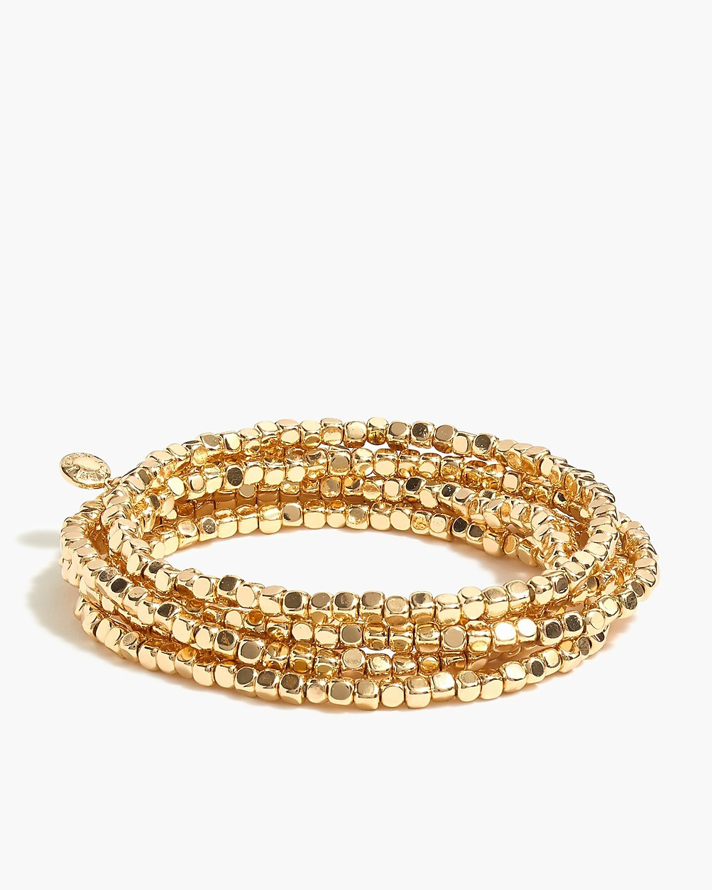 Tiny beads stretch bracelets set-of-six | J.Crew Factory