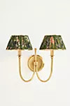 Lee Double-Articulating Shaded Brass Sconce Wall Light | Anthropologie (US)