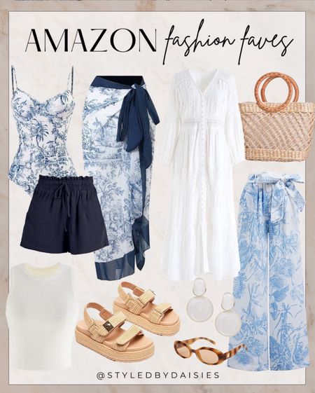 Amazon fashion faves for summer! 

#amazonfinds

Amazon finds. Amazon fashion. Amazon swim. Amazon designer inspired swimsuit. Amazon white lace maxi dress. Amazon straw handbag. Amazon raffia sandals. Amazon summer sweater  

#LTKFindsUnder100 #LTKStyleTip 

Follow my shop @styledbydaisies on the @shop.LTK app to shop this post and get my exclusive app-only content!

#liketkit #LTKSeasonal
@shop.ltk
https://liketk.it/4Ipwk
