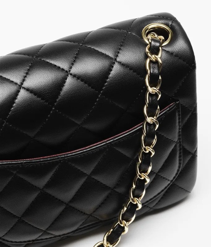 Mini Flap Bag

            
		Lambskin & Gold-Tone Metal
	
		Black | Chanel, Inc. (US)