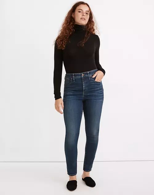 Curvy High-Rise Skinny Jeans in Lanette Wash | Madewell