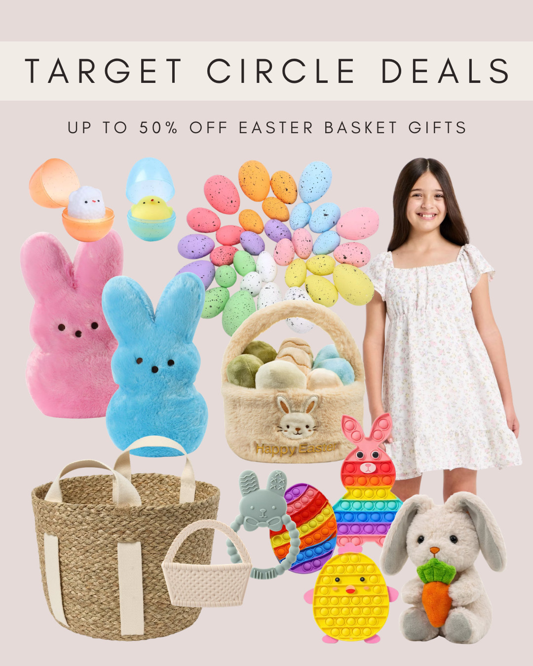 So many cute last-minute Easter gift ideas at Target during their Circle Sale! Get up to 50% off gifts, baskets and more. 

 #LTKBaby #LTKKids