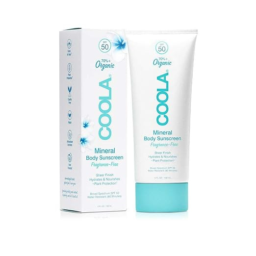 COOLA Organic Mineral Sunscreen & Sunblock Body Lotion, Skin Care for Daily Protection, Broad Spe... | Amazon (US)