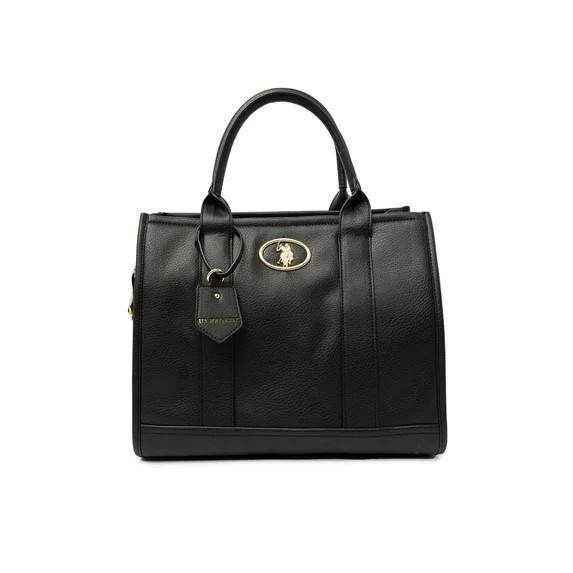 U.S. Polo Assn. Heritage Tote Bag, Black | Walmart (US)