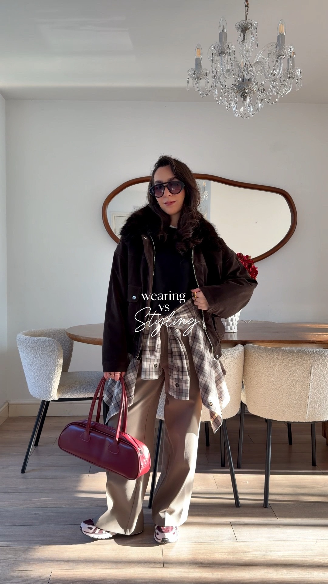 Zara jacket, checked shirt, flannel shirt, h&m, marks and spencer, nike p6000, burgundy and brown, suede jacket

#LTKwinter #LTKuk #LTKpetite