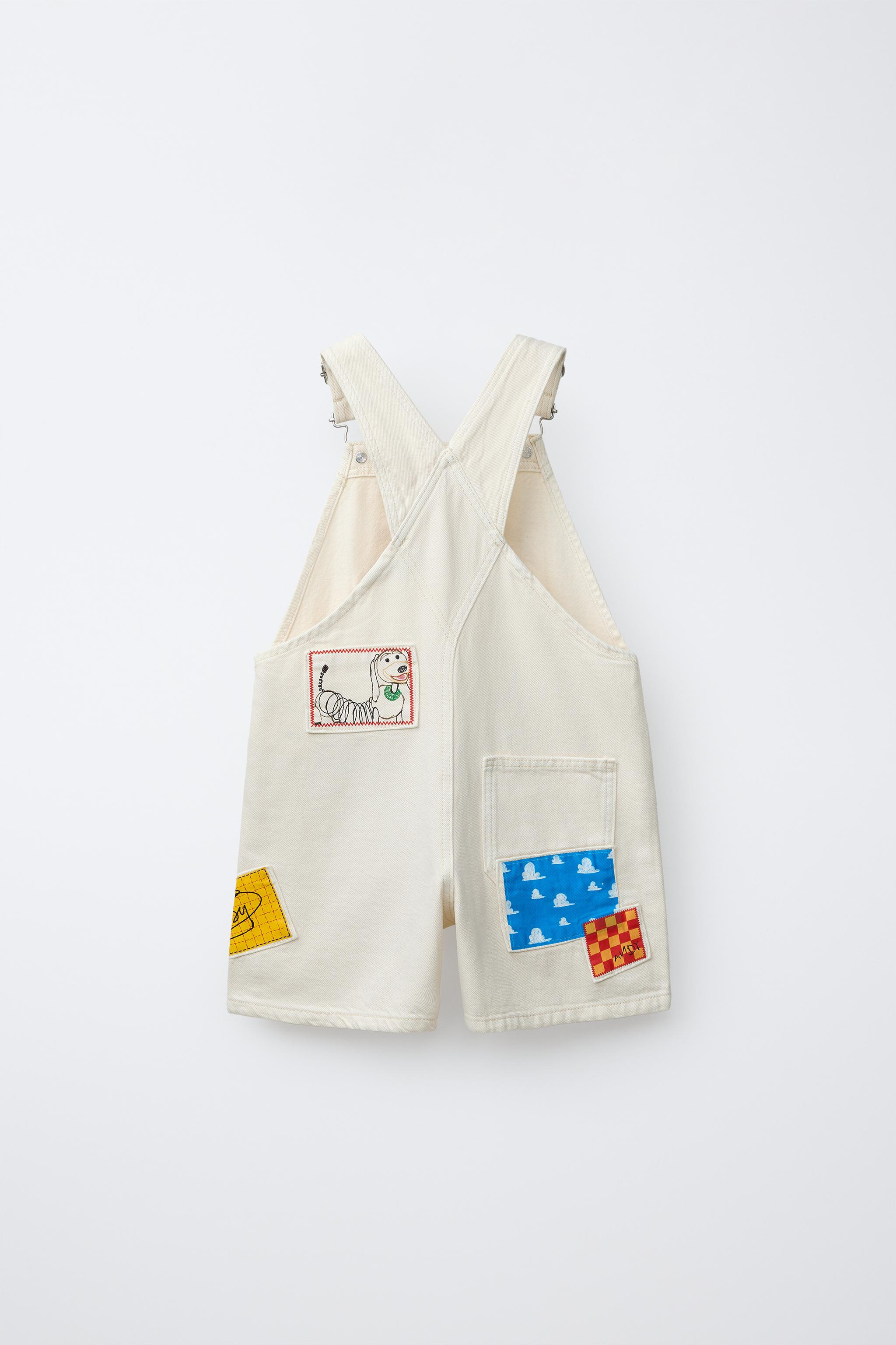 TOY STORY © DISNEY PIXAR TWILL DUNGAREES WITH PATCHES | Zara UK