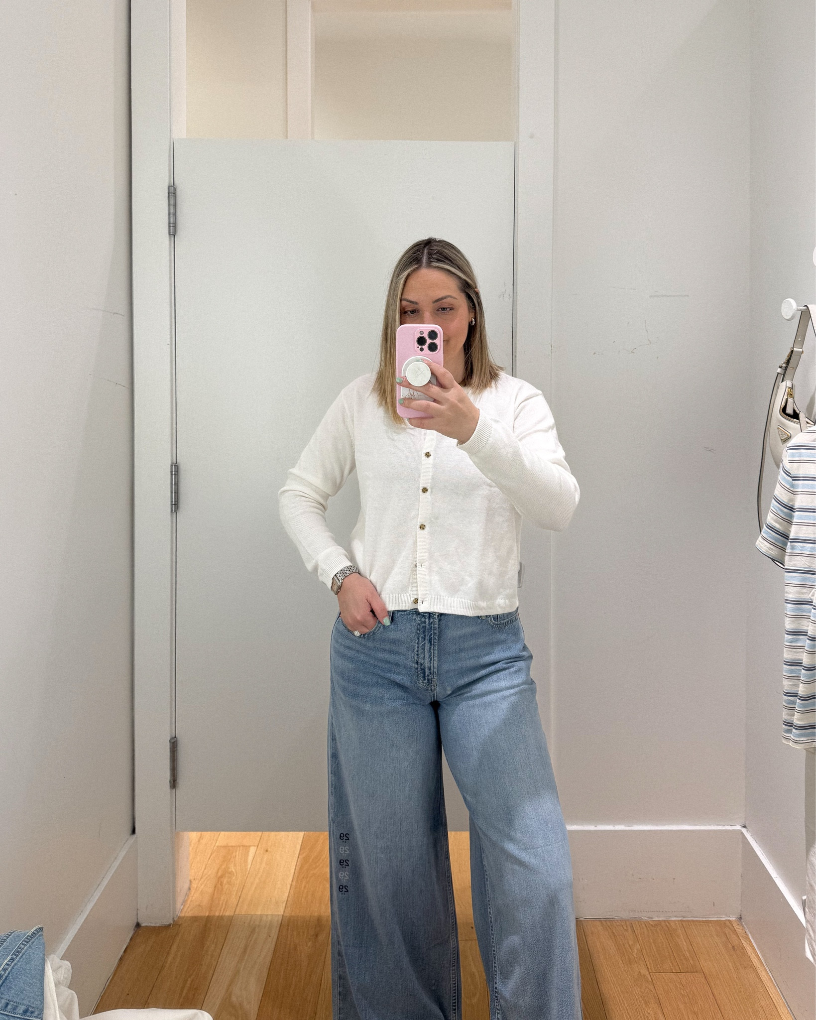 Gap's 40% off friends and family event is going on now through the 22nd!  Such a great time to stock up on some cute pieces for spring!  

Jeans tts 30 
Cardigan tts medium
Dress tts medium 
Pjs tts medium
Linen matching set tts medium in both skort and tank top

#gap #springoutfits 
Gap style, spring outfits, spring pajamas, linen set

#LTKWorkwear #LTKSaleAlert #LTKSpringSale