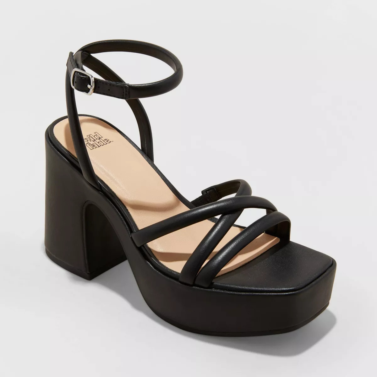 Women's Astro Strappy Platform Heels - Wild Fable™ | Target