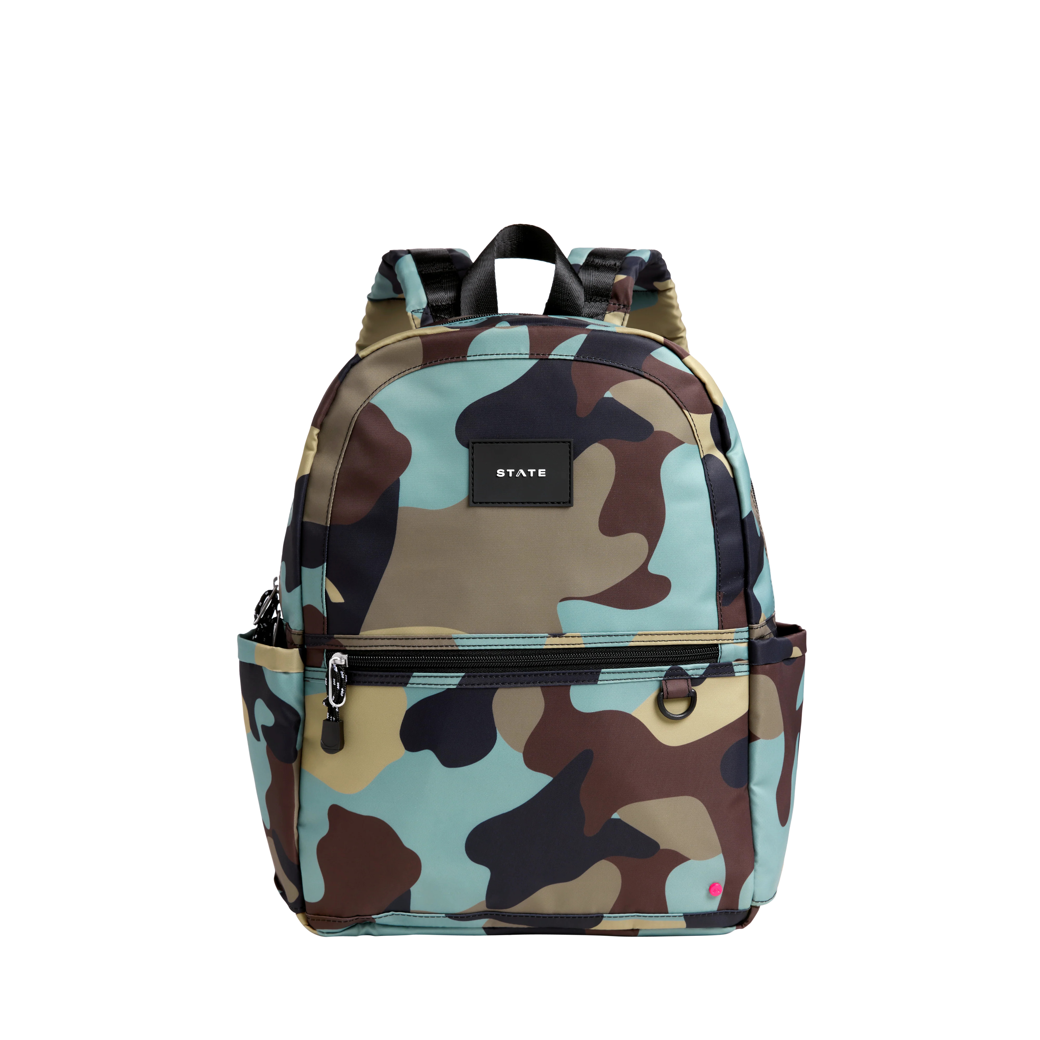 STATE Bags | Kane Double Pocket Backpack Camo | Back to School | Travel Backpack | STATE Bags