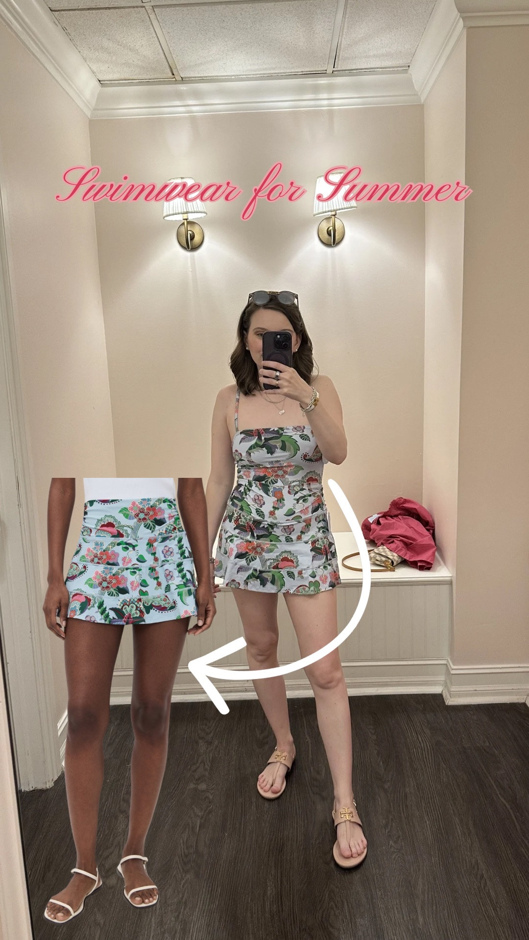 The cutest swimsuit and swim skirt for summer! Have worn this swimsuit on recent trips and it’s so flattering. Perfect postpartum swimsuit option. Love the option to layer it with the swim skirt as well. 

#LTKmomlife #LTKSwim