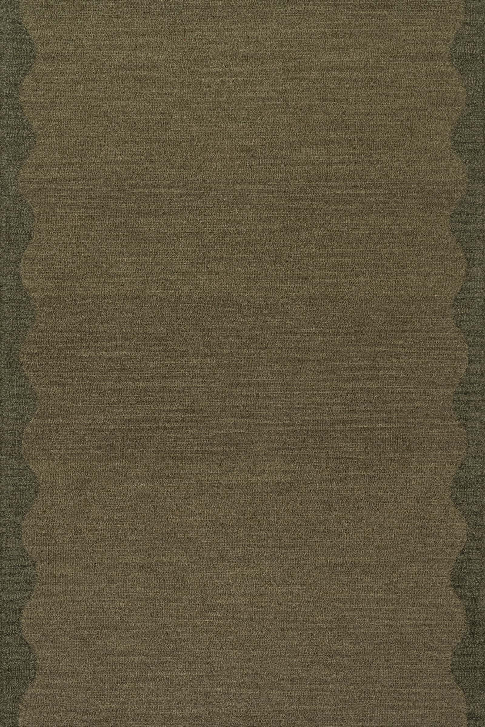 Ondine Solid Wool Rug by Nate Berkus | Green | Rugs USA