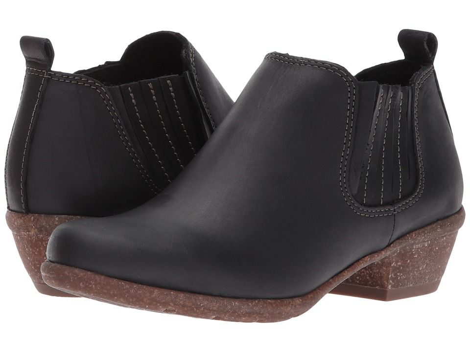 Clarks - Wilrose Jade (Black Nubuck) Women's 1-2 inch heel Shoes | Zappos