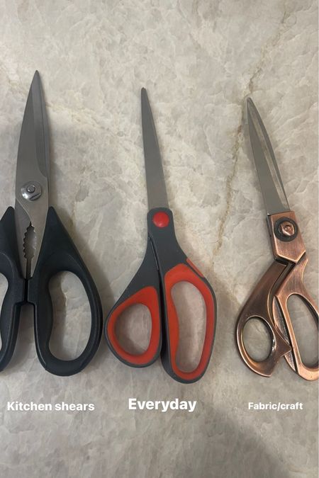 Scissors, kitchen shears, fabric scissors, scissor round up 

#LTKhome