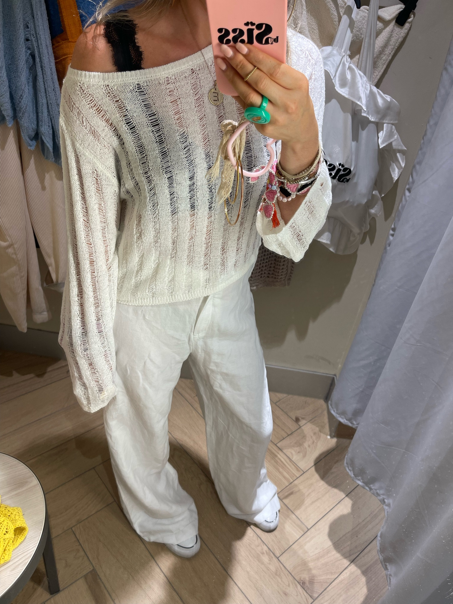 White tones 🤍🤍 

Tap the 🩶 to save and shop easily later.

Linen wide trousers, linen crush, hmxme, knitted top, handmade sweater, crop sweater, tube top, linen blend, linen style, style of this summer, bySiss, H&M, COS. 

#LTKFind #LTKstyletip #LTKSeasonal
