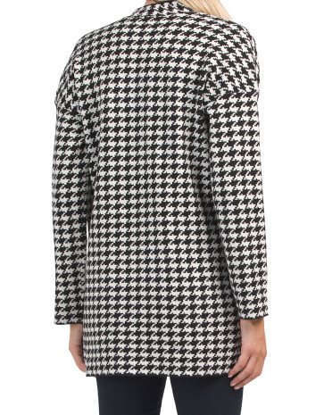 Houndstooth Yummy Yarn Cardigan | Marshalls