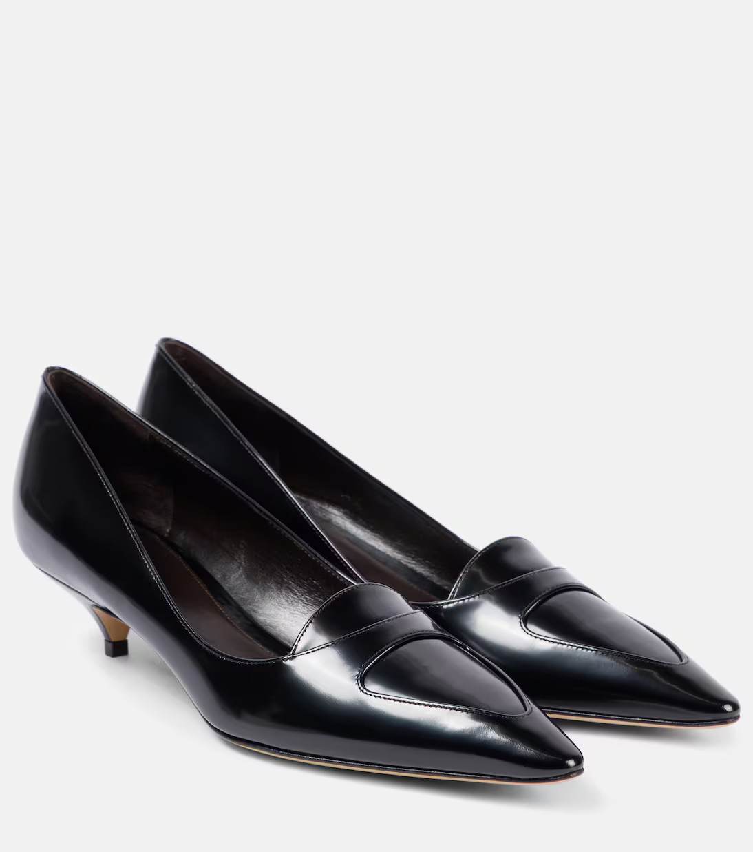 Viv leather loafer pumps | Mytheresa (INTL)
