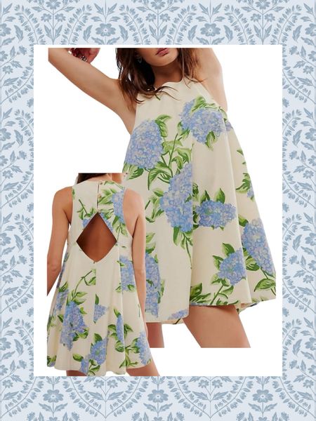 Hydrangea print Dress

#LTKFindsUnder50 #LTKOver40 #LTKFindsUnder100