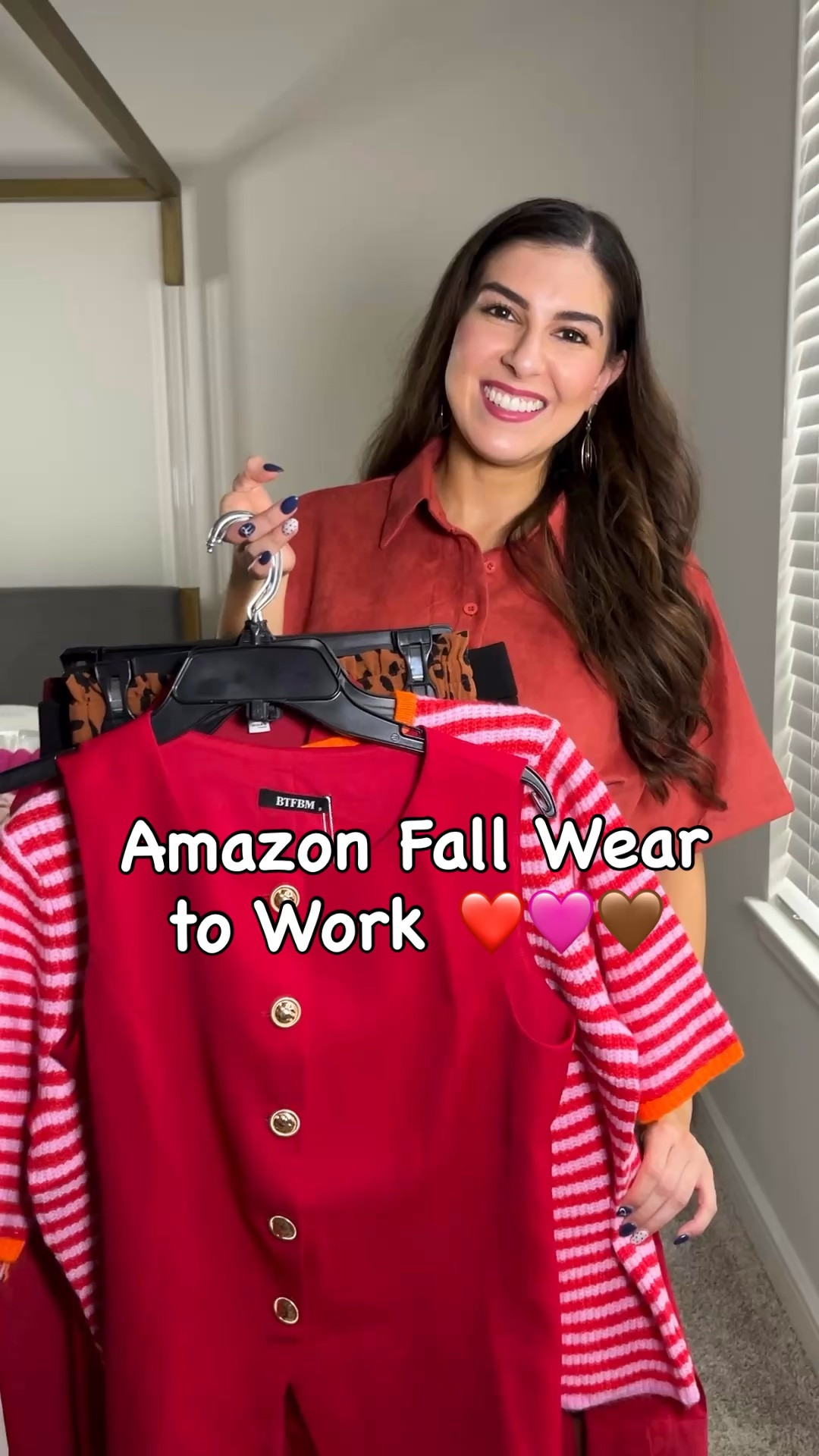 Amazon Wear to Work Outfits 🩷🤎❤️ Shades of red today with these Amazon Work Wear styles. Work tops, work pants, work outfits for fall 🍁

#LTKWorkwear #LTKootd #LTKSeasonal