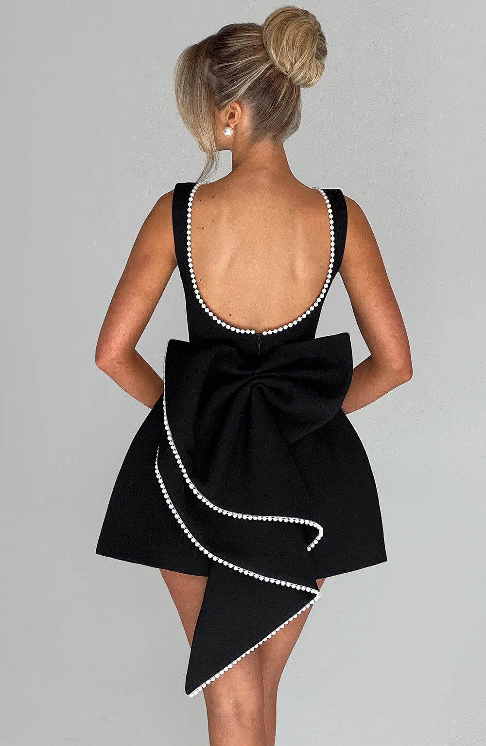 Carrie Mini Dress - Black | Babyboo (global)