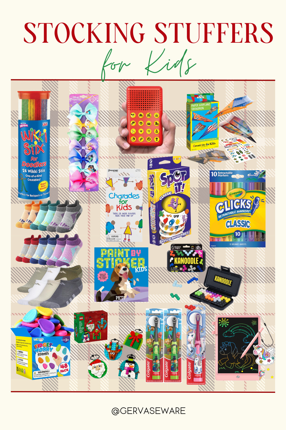  Stuff their stockings with joy! From fun toys to creative crafts, we've got the perfect little surprises every kid will love. Explore our top picks for stocking stuffers that bring smiles and giggles!  

 #LTKGiftGuide #LTKHoliday #LTKKids