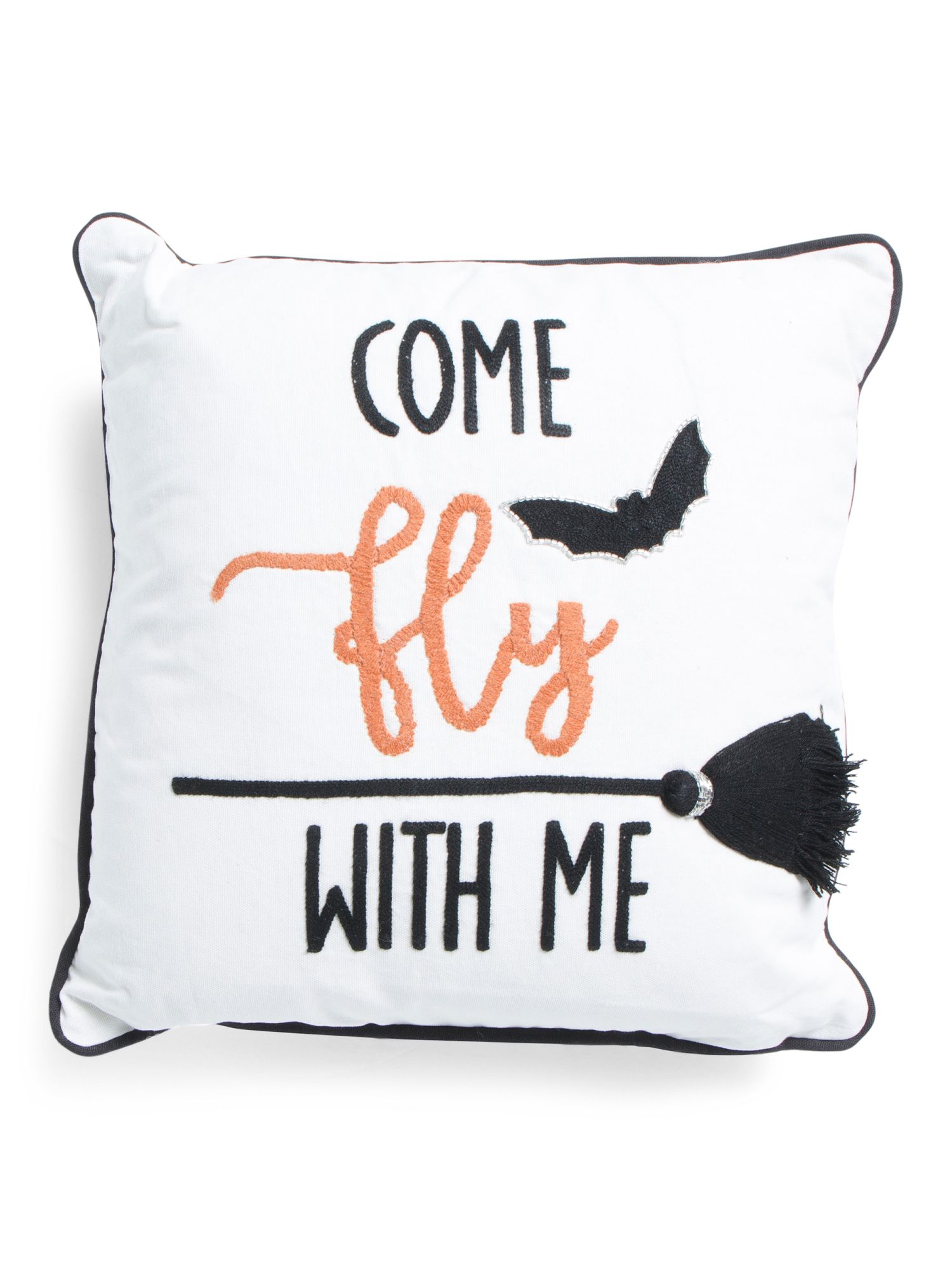 16x16 Come Fly With Me Pillow | TJ Maxx