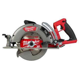 Milwaukee M18 FUEL 18-Volt Lithium-Ion Cordless 7-1/4 in. Rear Handle Circular Saw (Tool-Only)-28... | The Home Depot